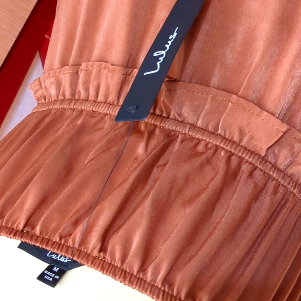 Lulus Cut out Maxi NWT - Picture 7 of 7
